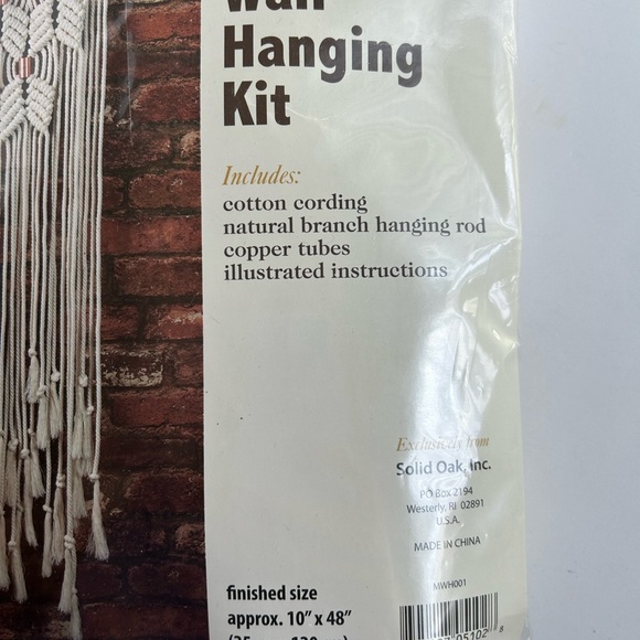 Macrame Wall Hanging Kit - Picture 4 of 7